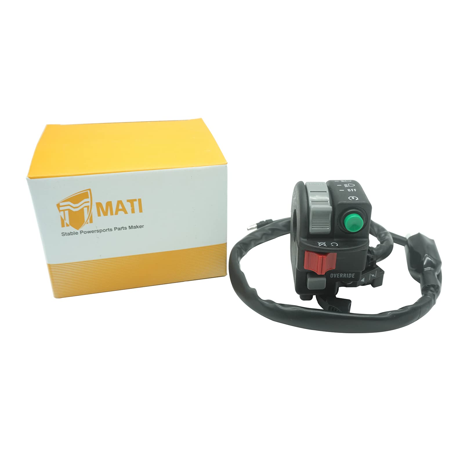 Amazon.com: M MATI Left Handlebar Switch Start Stop