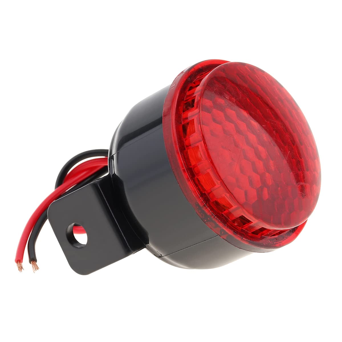 DriSentri Car Back-up Alarm with Wire/Light, 105dB Universal Waterproof Car Reverse Horn Reverse Beeper Warning Alarm Buzzer Siren for Car Vehicle Truck, 12V-24V