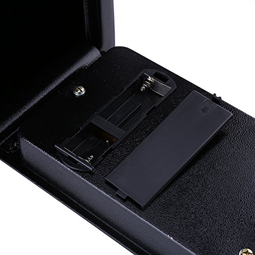 8.5L Safe Box, Home Safe Solid Steel Electronic Digital Safety Security Box Cabinet Safe, Lock Box, Cash Box, for Jewelry Cash in Home Office Hotel