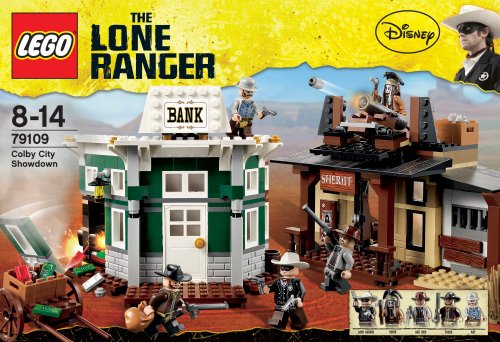 Lego The Lone Ranger 79109 - Duello a Colby City - Lego - Immagine 2