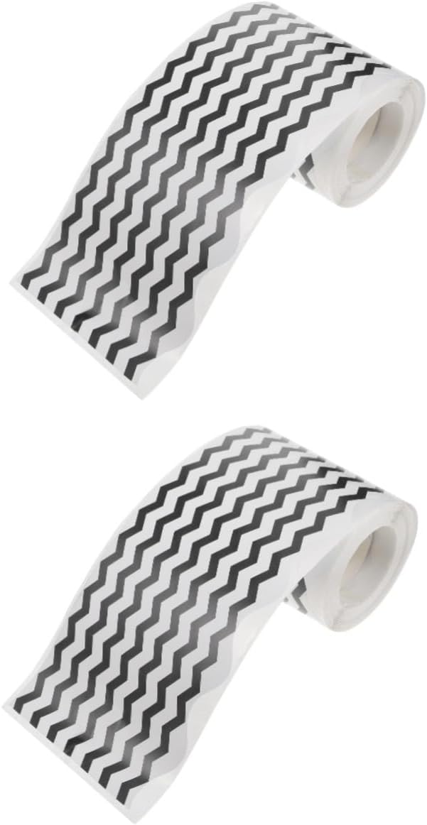 HOODANCOS 2 Rolls Bulletin Board Border Classroom Removable Adhesive Border Sticker for Diy Craft Scrapbooking HOODANCOS 2 Rolls Bulletin Board Border Classroom Removable Adhesive Border Sticker for Diy Craft Scrapbooking