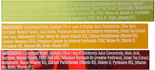 image for Kirkland Signature Sparkling Water Bottle Variety Pack, 1.7 Ounce