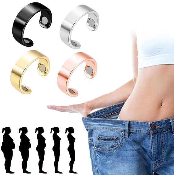 Buy 4PCS Lymphatic Drainage Therapeutic Ring,Open Adjustable