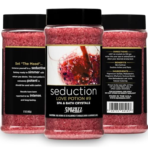 Spazazz SPZ-505 Set The Mood Crystals Container Bath Minerals, 17-Ounce, Love Potion No.9 Seduction - Image 3
