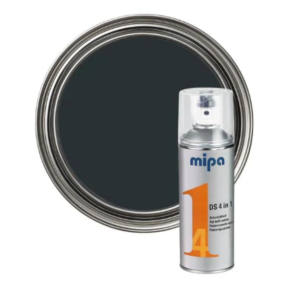 Mipa 4 in 1 DS Spray 7016 Anthracite Grey Acrylic Paint (400ML) โ image 1