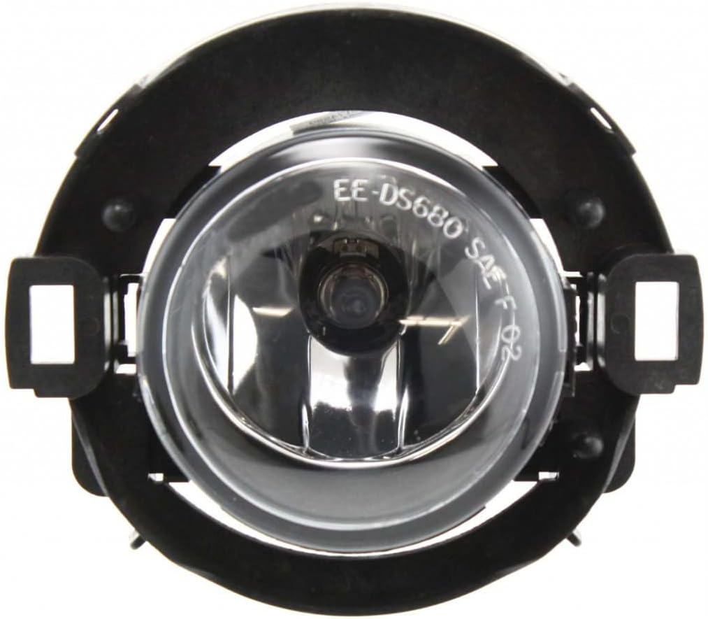 Carlights360: For 2005 | 2015 Nissan XTERRA Fog Light Assembly Driver OR Passenger Side | Single Piece | w/Bulbs | DOT Certified Replacement for NI2590102