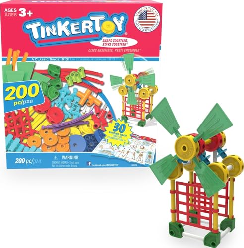 TINKERTOY 30 Model 200 Piece Super...