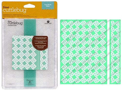 CUTTLEBUG ProvoCraft CANE BACK CHAIR Embossing Folders 5`` X 7`` & BORDER .supply.from:treasuresandmemories7