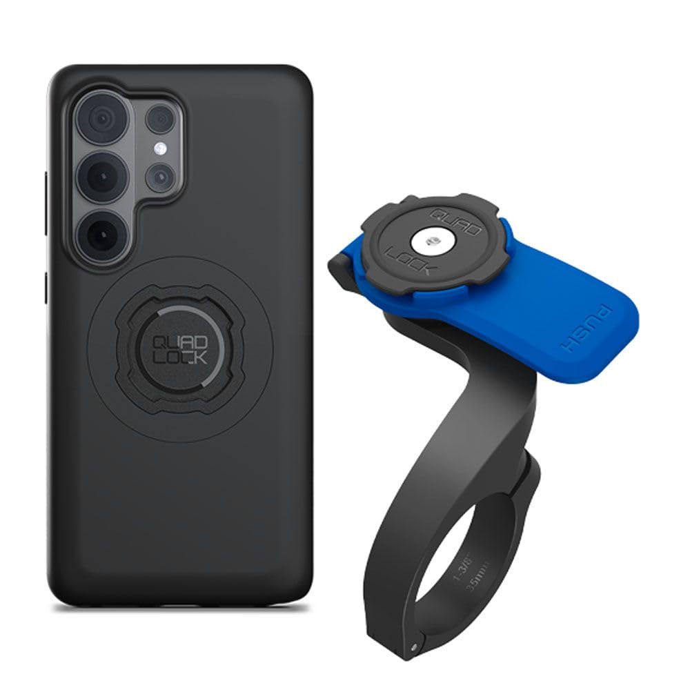 Quad Lock Out Front Staffa manubrio per bicicletta (V3) con MAG custodia per telefono per Galaxy S26 Ultra