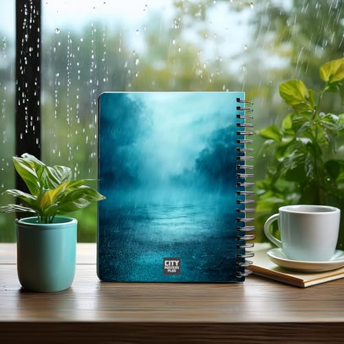 Carnet Morocco Coffee Rain A5 avec pages lignées pour écriture fluide lot de 20
