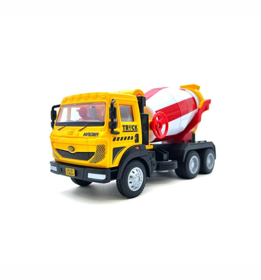 Centy Magna Concrete Mixer Truck - Pull Back Toy -1