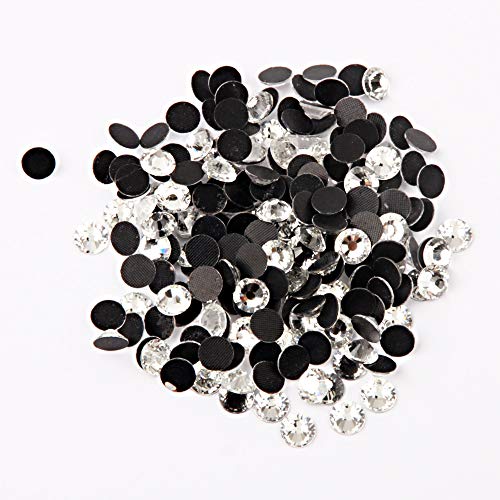 Image of Beadsland Crystal Hotfix Rhinestone,Machine Cut Stone 100pcs /pkg (Crystal, 8mm)