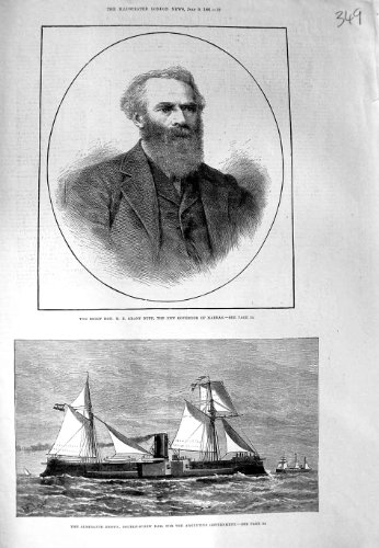 BATEAU 1881 MOCHE DE RAM DE VIS DE GRANT MADRAS ALMIRANTE BROWN BATEAU 1881 MOCHE DE RAM DE VIS DE GRANT MADRAS ALMIRANTE BROWN