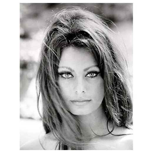 Sophia Loren Beautiful Face and Eyes Photo Art Hollywood Movie Star Photos Artwork 8x10