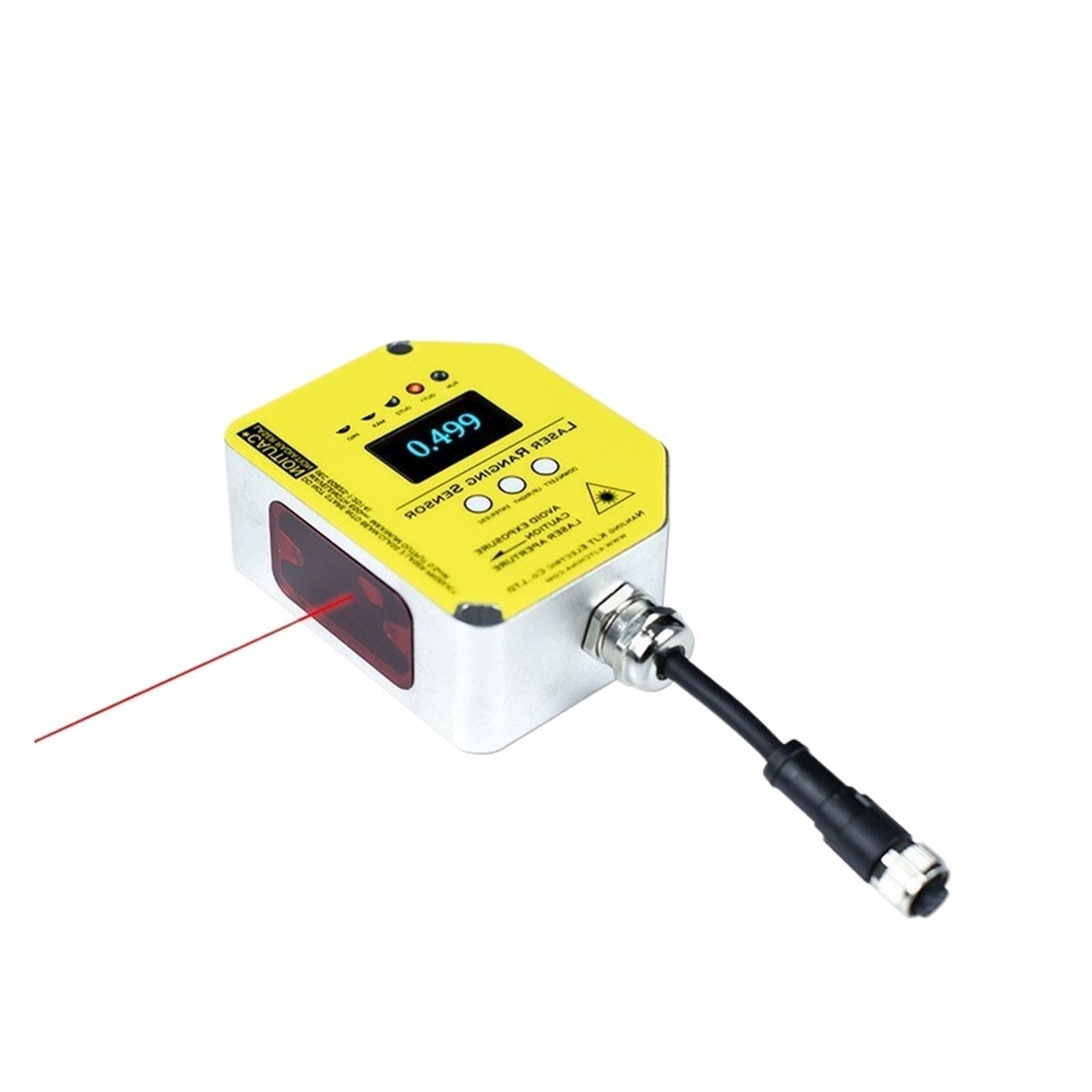 JJKKOZVQF TLS-10C Measuring distance 10m Distance Ranging sensor Switch NPN/PNP+Analog+RS485 Displacement sensor(RS485)