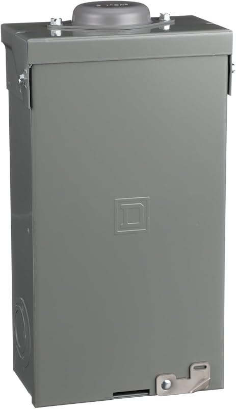 Square D - QO2100NRBCP QO Load Center Enclosure, Installed 100 A MB Circuit Breaker, 1-Phase, 2-Space