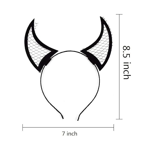 Miniatura 2 de LaZimnInc 2 piezas de diadema de Halloween, tocado de araña, tocado para festival, cosplay