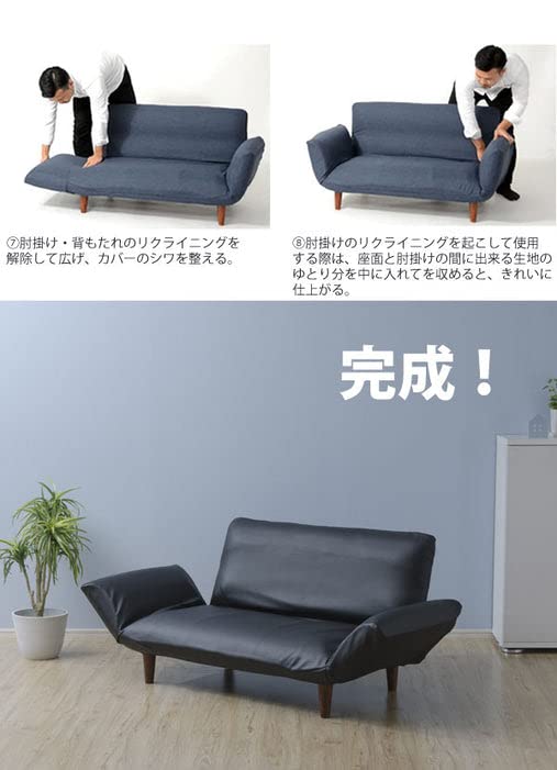 Amazon｜セルタン(Cellutane) ソファーカバー 和楽の極 専用 2人