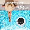 Solar Pool Ionizer for Inground & Above Ground Pools, Up to 45,000 Gallons, Floating Solar Water Clarifier, Large Solar Panel, Durable Copper Core, Easy Pool Maintenance #5