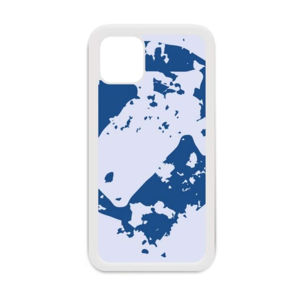 Coque iPhone 12 Pro Max blanche motif flèche style urbain