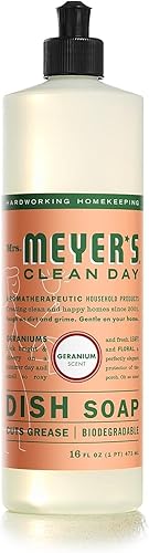 Miniatura 127 de Mrs. Meyer's Clean Day - Detergente líquido para platos, aroma a campanillas azules, fórmula biodegradable, paquete de 3 unidades, 16 fl oz