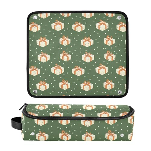 Bolsa de viaje resistente al calor para herramientas de cabello Marble New Year, organizador portátil para planchas, rizadores y accesorios de cuidado capilar miniatura 3