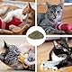 OSDUE Katzenminze mit Befüllbarem Säckchen, 100% natürliche Katzenminzenmischung, für Katzenspiele, Katzentraining und Neue Katzenminzenspielzeuge, Kratzbäume und Katzenbette(100g)