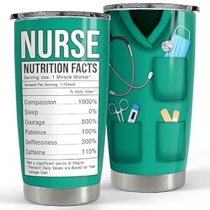 Sandjestnursetumblercupnursenutritionalfactstravelcoffeemuggift20oztumblersnursegiftsforbirthdaychristmasappreciationweeknursingschoolgraduationfornursespractitioners Urban Country Home Decor Sandjest nurse tumbler cup nurse nutritional facts travel coffee mug gift 20oz tumblers nurse gifts for birthday christmas appreciation week nursing school graduation for nurses practitioners urban country home decor