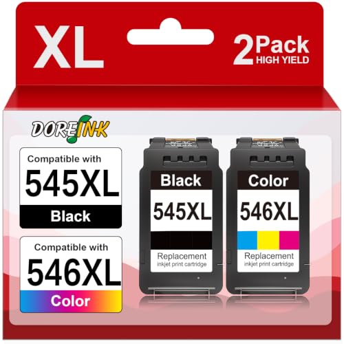 DOREINK 545XL 546XL Wymienny wkład atramentowy do Canon 545 546 XL