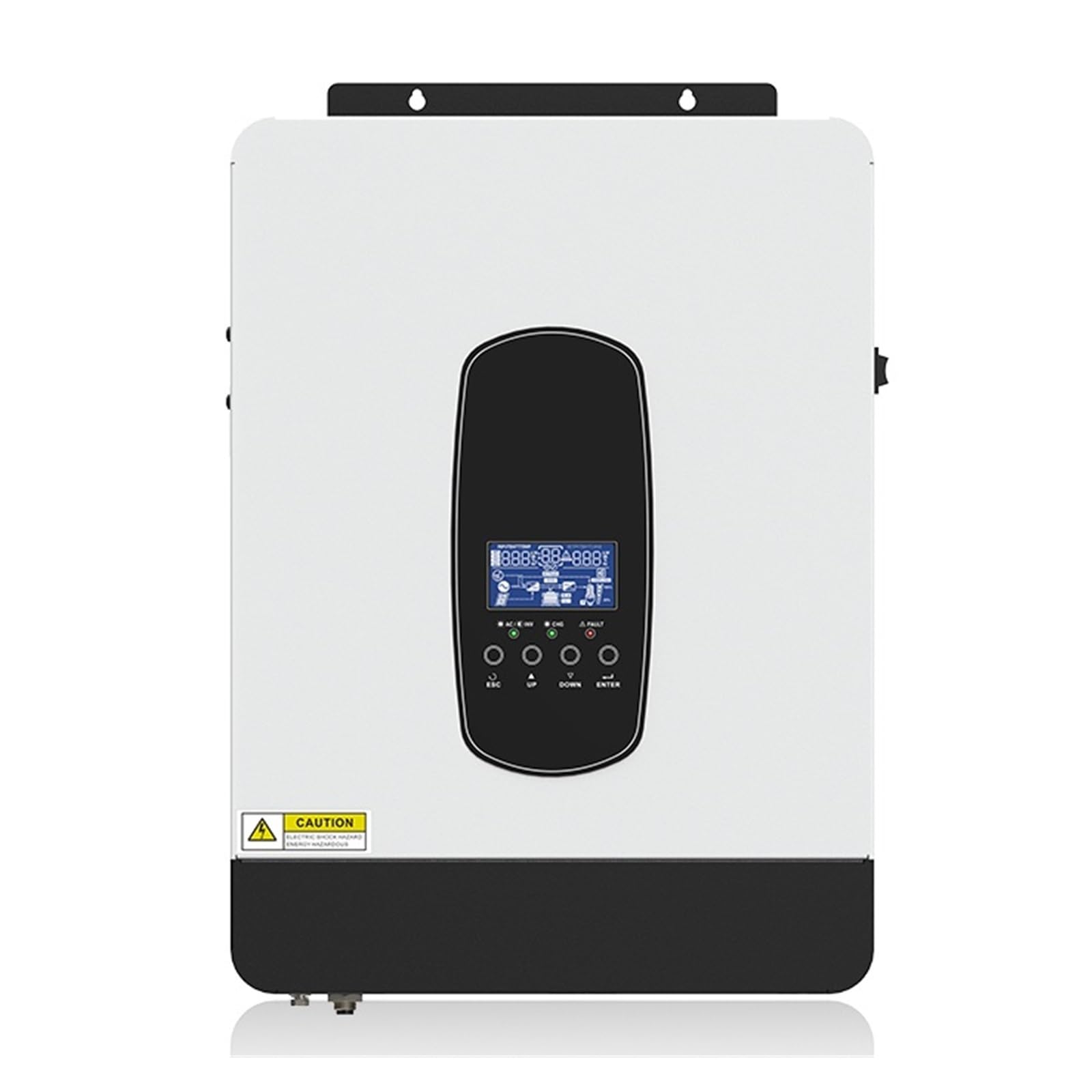 Inverter Solare Ibrido 12V / 24V 3KW 1.8KW Inverter off Grid Built in 80A MPPT Controller Onda Sinusoidale Pura Max PV 450VDC(3000W 24V)