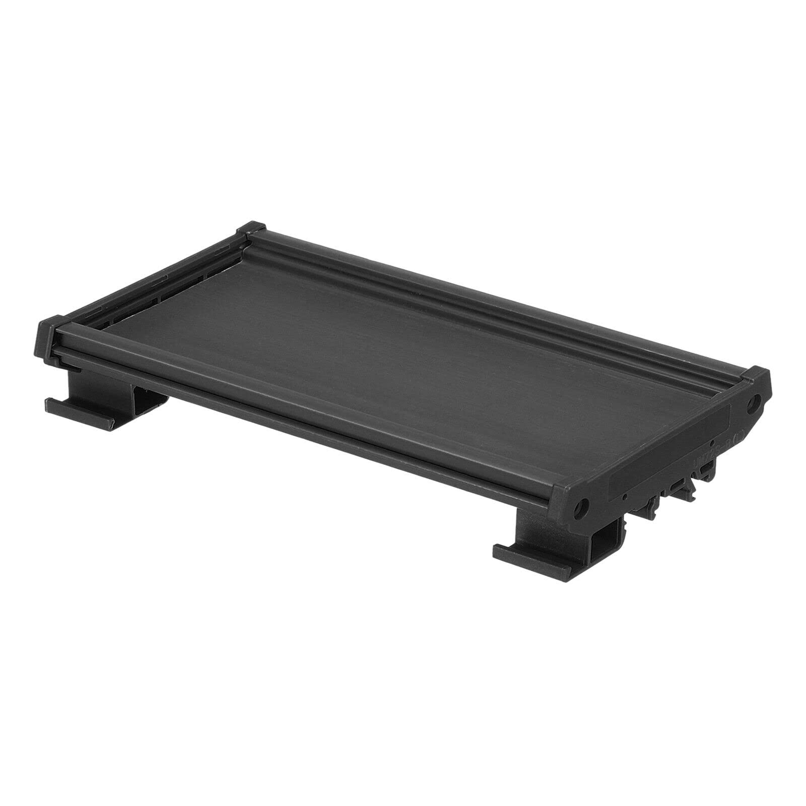 Tool parts DIN Rail Mount for Carrier for 240mm x 72mm PCB - Housing - Bracket - Black
