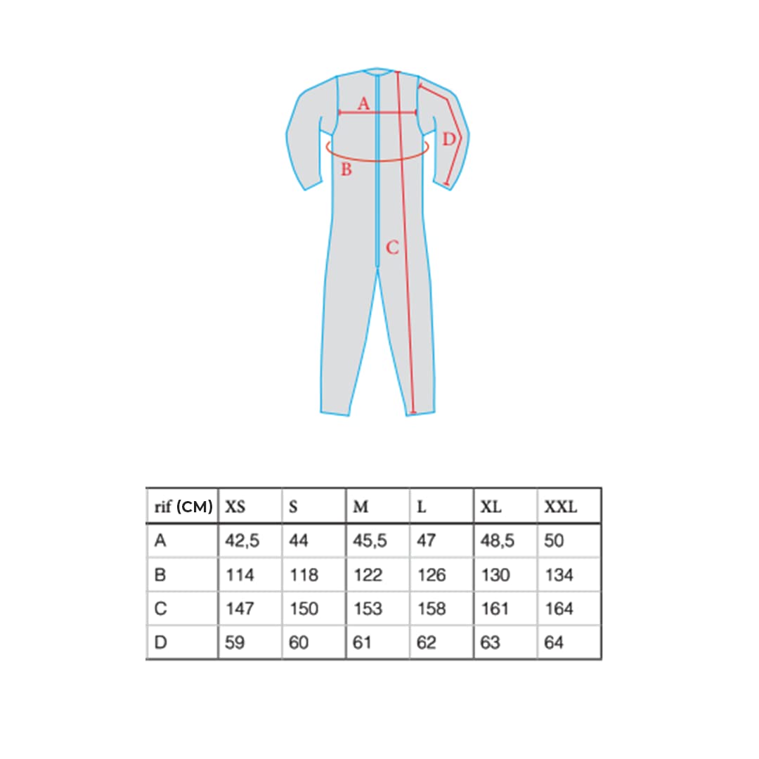 FERRUCCI COMFORT Pyjama Gériatrique avec Fermeture éclair au Dos - 100% en Coton - pour Les Personnes âgées - 9078 ML PL - Fermeture éclair renforcée (M)