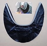Hq Otos Protector Cover Seal Hood Spatter Leather Weld Welding Helmet Neck