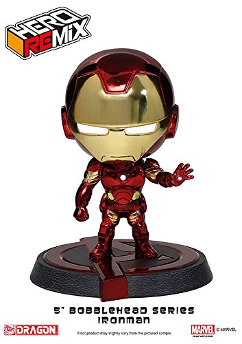 Dragon Models Age of Ultron Ironman Mark 43 Special Red/Gold Chrome Edition Hero Remix Bobblehead, 5 Dragon Models Age of Ultron Ironman Mark 43 Special Red/Gold Chrome Edition Hero Remix Bobblehead, 5
