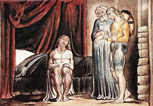 Arte de pared de William Blake: un lienzo de 60x90cm lleno de historia para inspirar tu jornada