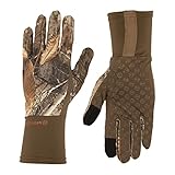 Manzella mens Snake Lightweight Water Resistant Hunting Cold Weather Gloves, Realtree Edge, Large-X-Large US