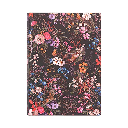 Paperblanks 18-Month Softcover Flexi Diaries 2023-2024 Floralia - Image 2