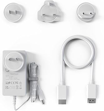 جهاز مزامنة Fancyleds 2.1 Fancy Sync Box مزود بمنفذ HDMI 2.1 و4K 120Hz وHDR (لأجهزة التلفاز مقاس 24 إلى 55 بوصة)