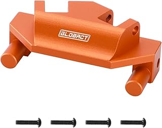 GLOBACT Aluminum Rear Link Riser for 1/10 Axial Capra 1.9 UTB Axles Upgrade Accessories (Orange)