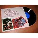 delicias del sol villaseca  Arthur Honegger - The Czech Philharmonic Orchestra , Serge Baudo - Symphony No. 1 / Symphony No. 4 (Deliciae Basilienses) - Supraphon - 1 10 1536