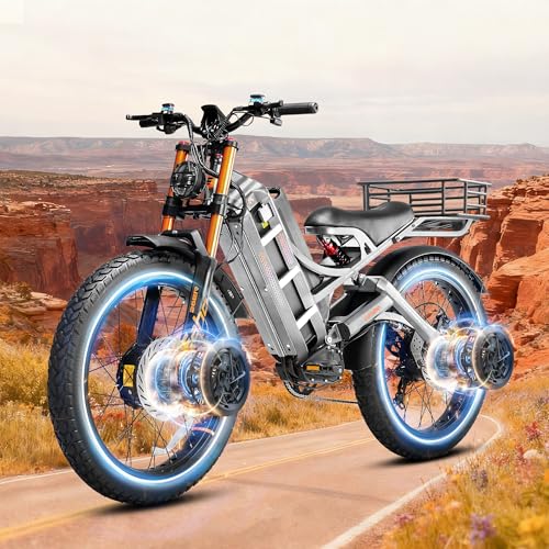 eAhora Romeo Pro 3 Electric Mountain Bike 5600W 50MPH 80Ah