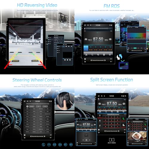 Autoradio Android 14 Pajero V73 2 DIN avec Wi-Fi 5G et écran tactile - 4