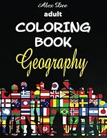 Adult Coloring Book: Geography 1520844638 Book Cover