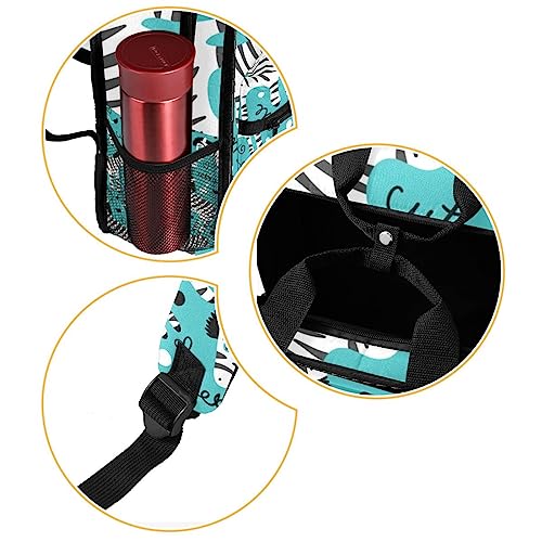 Sacs à dos pour garçons motif zèbre multicolore et cartable pour filles - 2