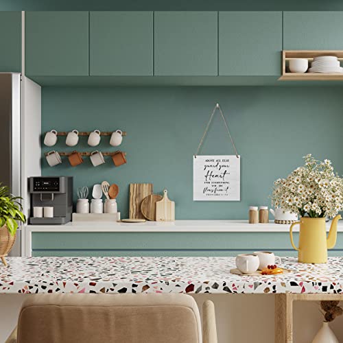 Rustic Christian Gifts For Women Religious Wood Sign Home Farmhouse Wall Hanging Decor Inspirational Wooden Wall Art Décor Decorative Plaque For Kids Room Office Bathroom Bedroom Guard Your Heart #TOP5