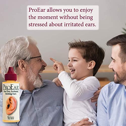 image for Miracell ProEar, Ear Drops for Itchy Ears, Ear Wax Softener, Clogged E