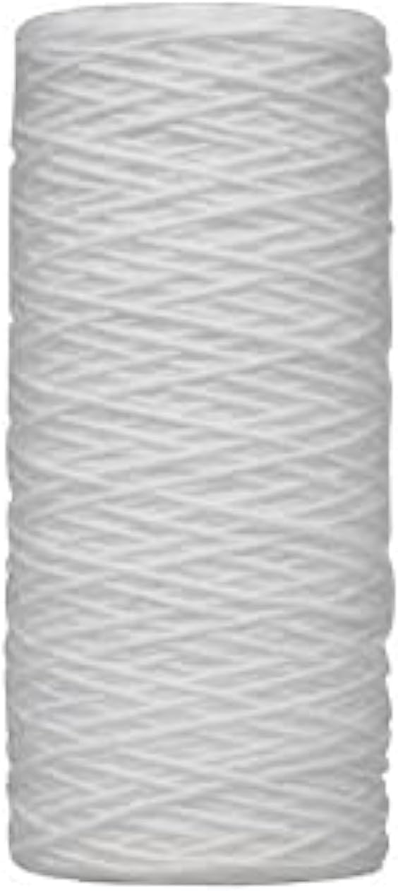 BOSHART 14-GSWP1-50 4.5" X 10" 50 MICRON STRING WOUND POLYPROPYLENE SEDIMENT FILTER CARTRIDGE WHOLE HOUSE FILTER 14-GSWP1-50 1 PACK