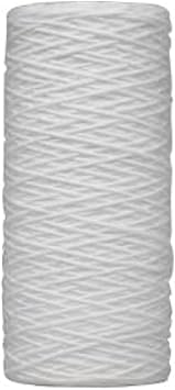BOSHART 14-GSWP1-50 4.5" X 10" 50 MICRON STRING WOUND POLYPROPYLENE SEDIMENT FILTER CARTRIDGE WHOLE HOUSE FILTER 14-GSWP1-50 1 PACK