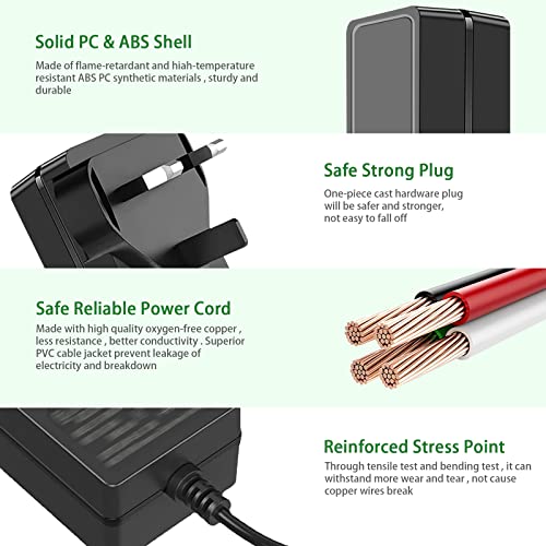 15V AC Adapter for Litter-Robot II 2 Bubble, Open Air Self Cleaning Litter Box Power Cord, Cat Kitty Litter Box Power Supply - Image 5