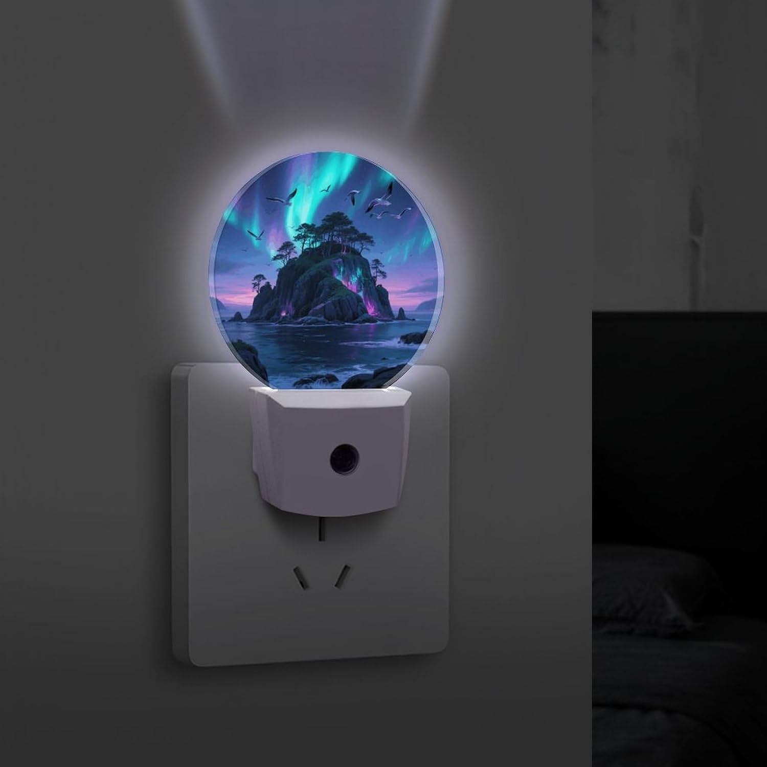 Aurora Island Decoration Night Lights Plug Into Wall image 4